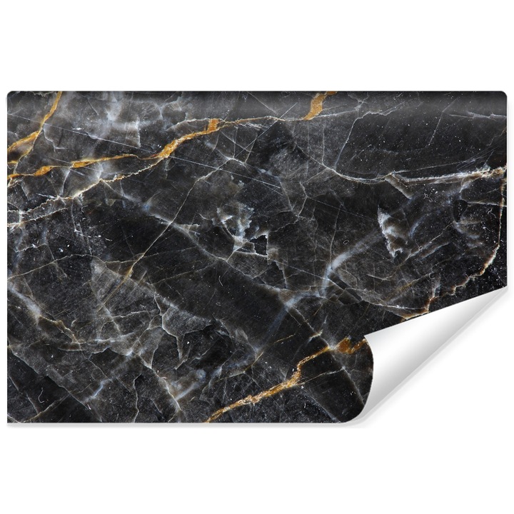 Fototapet de perete pentru living Desen de Marmura 270 x 180 cm Vlies, Efect de piatra, Decor creativ