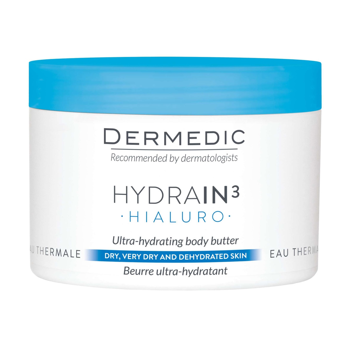 Unt de corp ultra-hidratant Dermedic Hydrain3, 225 ml