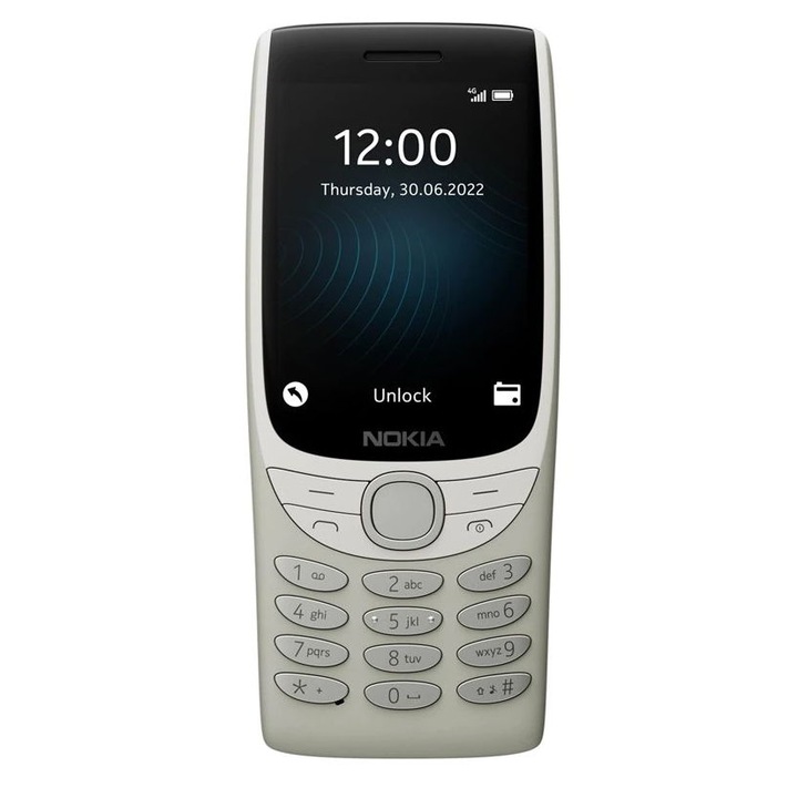 Telefon mobil Nokia 8210, Dual Sim, 4G, Sand