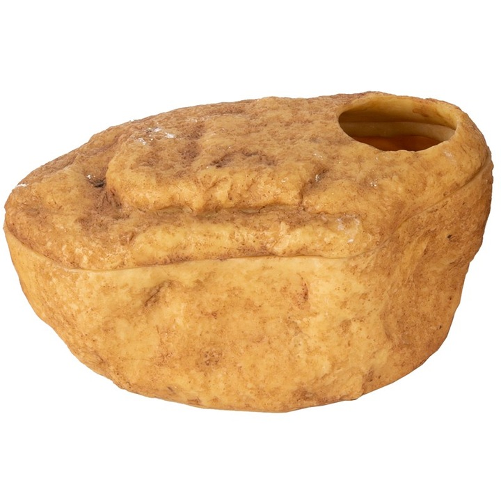 Pestera pentru terariu, Repti-Zoo, Rasina, Maro, 195 x 145 x 100 mm