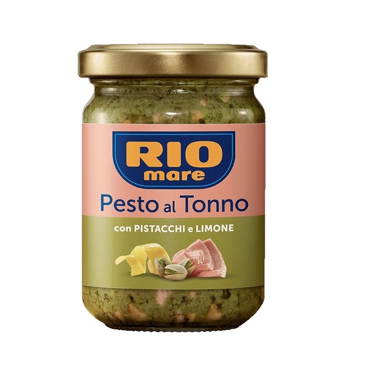 Rio Mare Pesto szósz pisztáciával és citrommal, 130 g