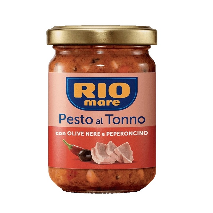 Сос Песто с маслини и люти чушки Rio Mare, 130гр