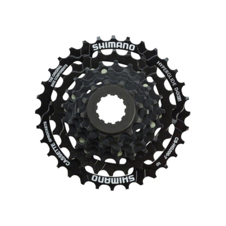 Ос касета Shimano CS-HG200-7, 7 скорости, 12-14-16-18-21-26-32T