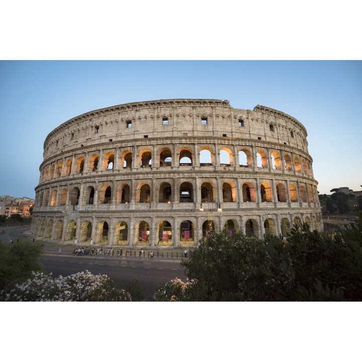 PVC öntapadó tapéta - The Colosseum In Rome Under The Blue Sky, 100 x 150 cm