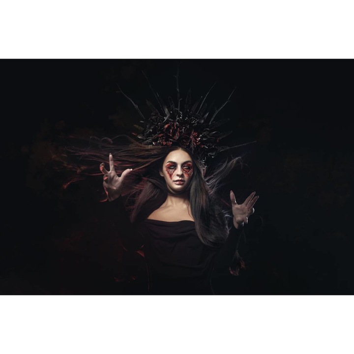 PVC öntapadós tapéta - Woman Halloween Vampire, 100 x 150 cm