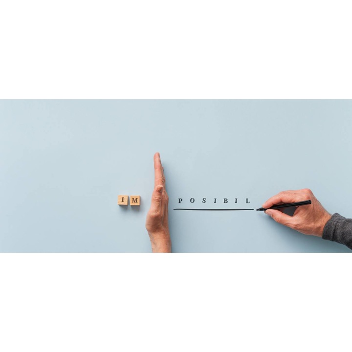 PVC öntapadó tapéta - Bármi lehetséges, 100 x 150 cm