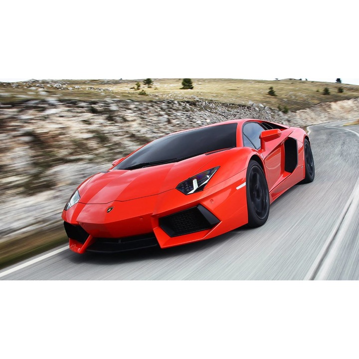 PVC öntapadós tapéta - Red Fury In Speed, 100 x 150 cm