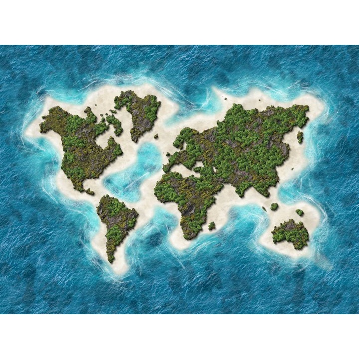 PVC öntapadós tapéta - Ocean World, 100 x 150 cm