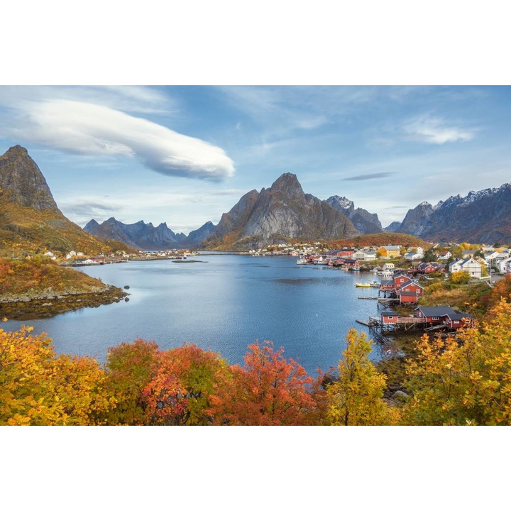 PVC öntapadó tapéta - Lofoten-sziget, 100 x 150 cm