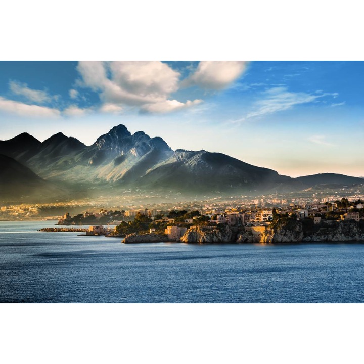 PVC öntapadó tapéta - Tájkép Szicíliából, 100 x 150 cm