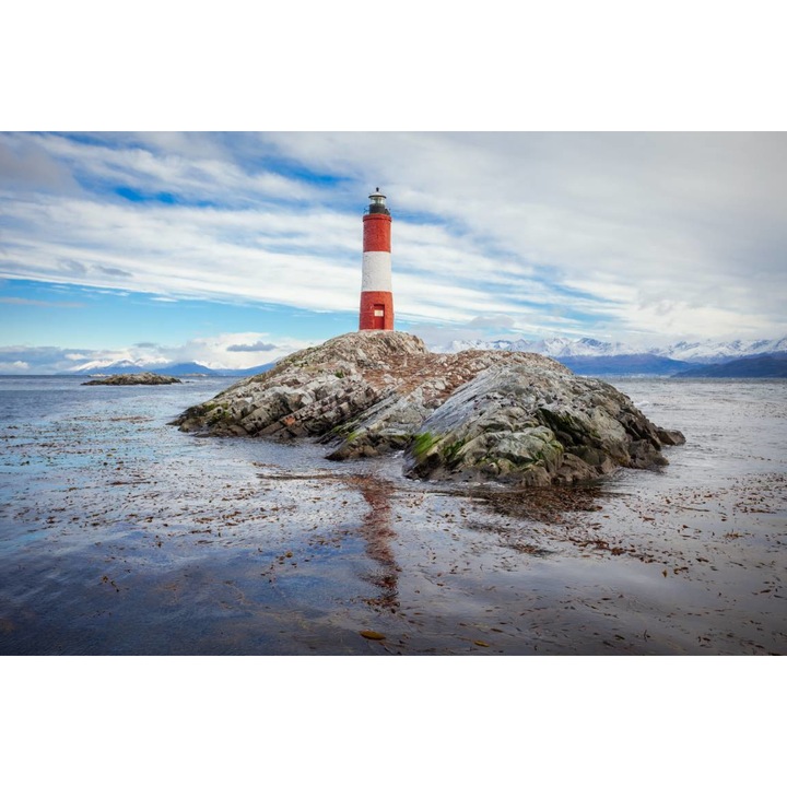 Öntapadó PVC tapéta - Lighthouse On The Rock, 100 x 150 cm