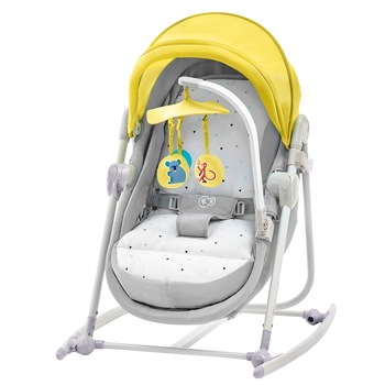 Leagan 5 in 1 Kinderkraft Unimo, Gri/Galben Leagan 5 in 1 Kinderkraft Unimo, Gri/Galben