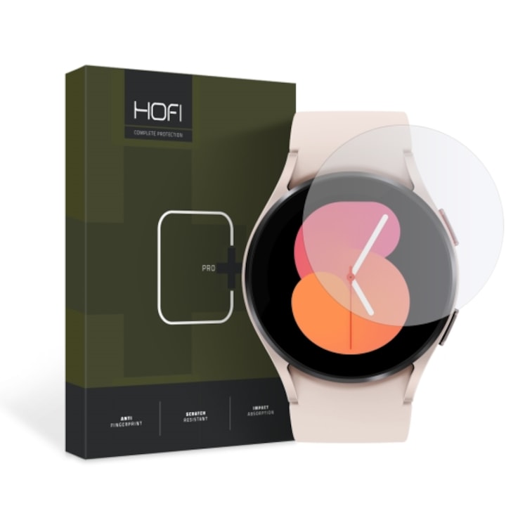 Стъклен Протектор HOFI Glass Pro+ за Samsung Galaxy Watch 4 / 5, 40mm, Прозрачен
