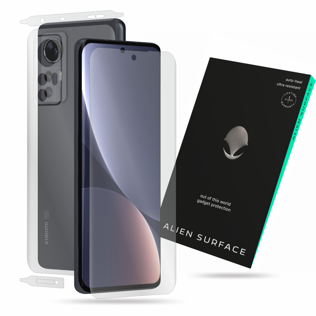 Alien Surface фолио, за XIaomi 12 (12s, 12X), защита на екрана, гръб ...