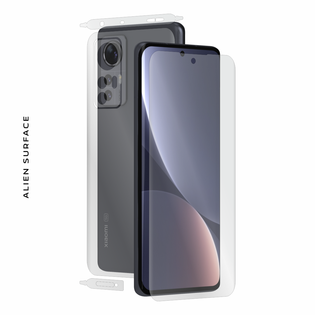 Alien Surface фолио, за XIaomi 12 (12s, 12X), защита на екрана, гръб ...
