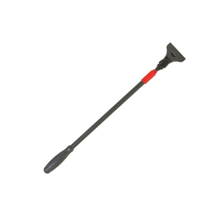 Racleta 3 in 1 Resun, Reglabila, Varf de burete, 2 lame, Otel, Silicon, Negru, Rosu, Galben