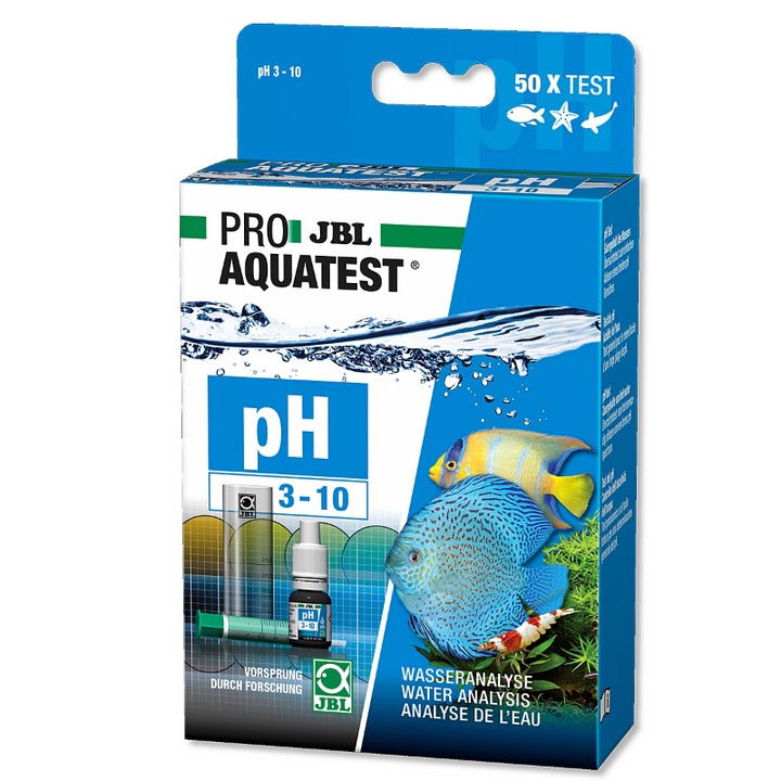 Vízteszt, JBL, pH, 50 teszt