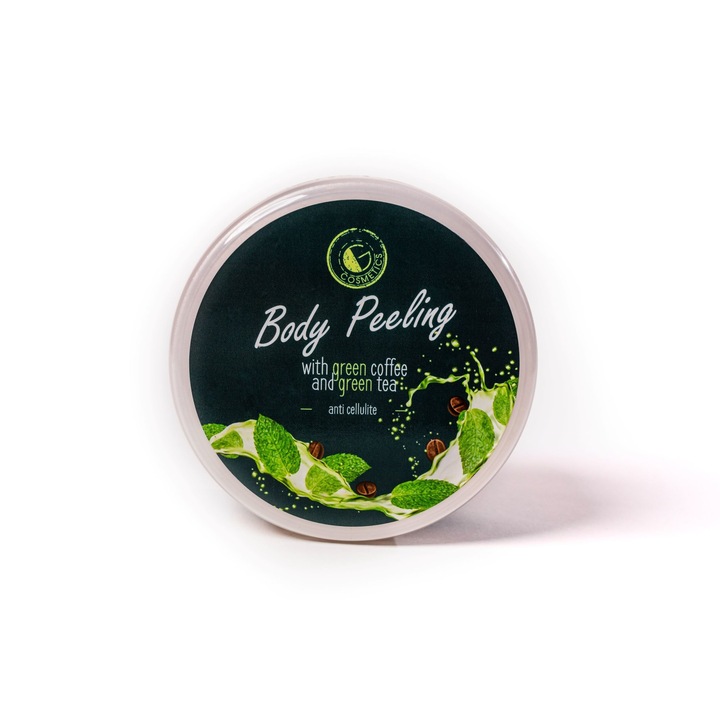 G Cosmetics Testradír, zöld kávéval és zöld teával 250 g