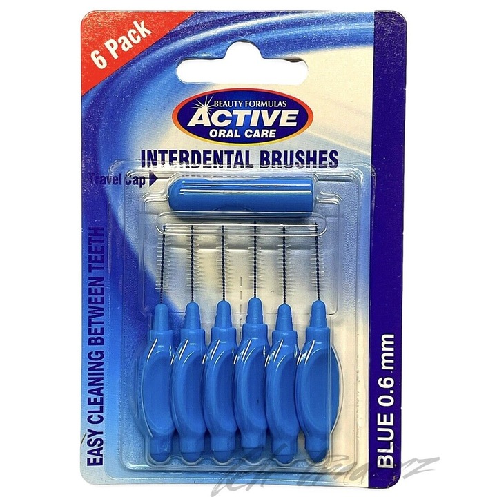 Set Periute Interdentare 0.6mm Beauty Formulas 6 buc