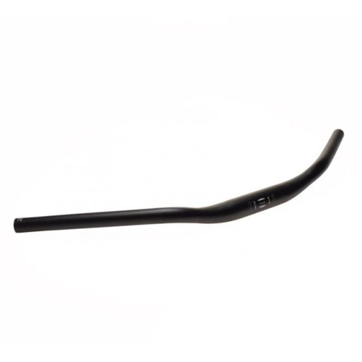 Ghidon din aluminiu, biciclete SATORI WIEN, prindere 31.8, L=640mm, culoare negru