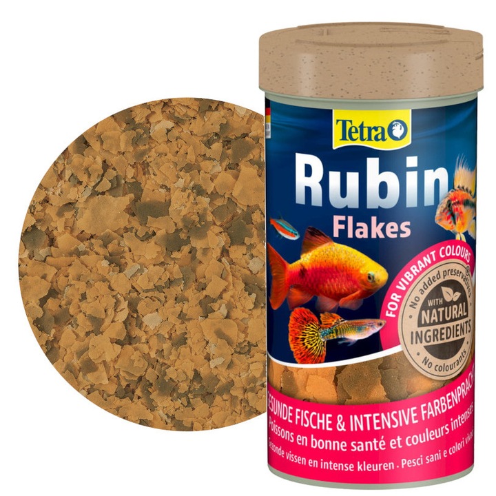 Hrana pentru pesti Tetra Rubin Flakes 250 ml