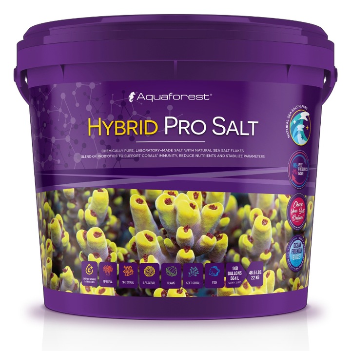 Sare pentru acvariu Aquaforest Hybrid Pro Salt, 22 kg