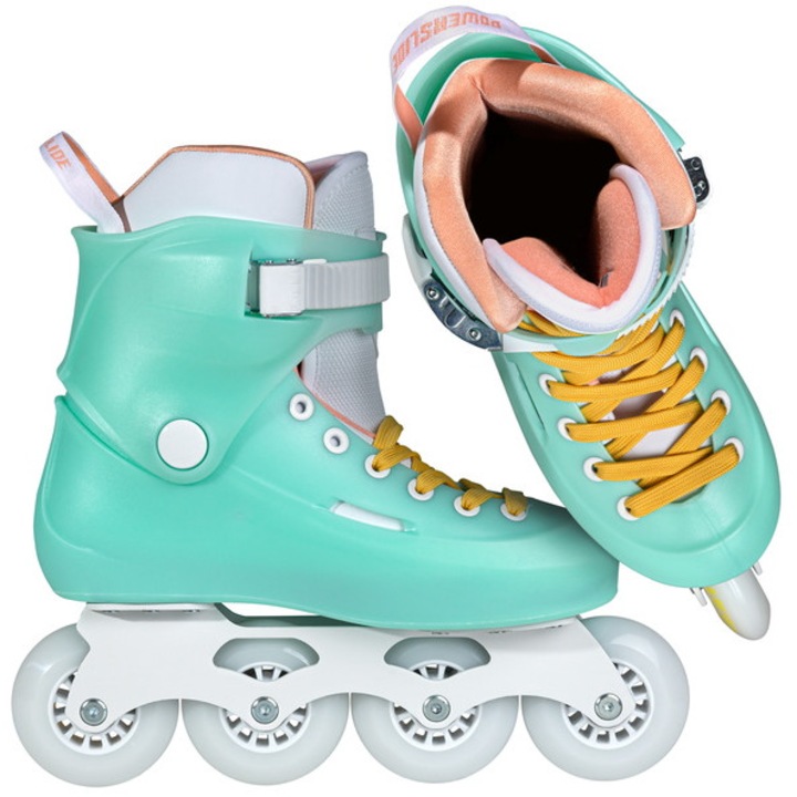 Ролери, Powerslide Zoom 80, бебешко сини, 39-40