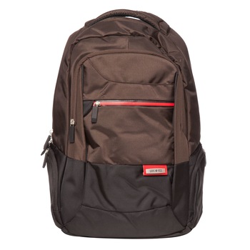 Rucsac laptop 15 inch Lamonza Minsk 47x33x18 cm, maro Rucsac laptop 15 inch Lamonza Minsk 47x33x18 cm, maro