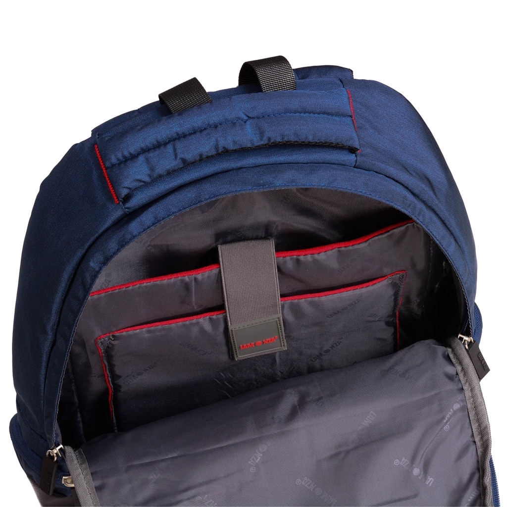 Rucsac laptop 14 inch Lamonza Ostend 47x32x16 cm, albastru