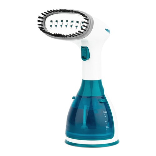 Aparat de calcat vertical cu aburi Weasy, HVP10, debit abur 32g/min, autonomie nelimitata, capacitate 280ml, incalzire rapida 30sec, oprire automata, accesorii incluse, portabil, ergonomic, albastru/alb