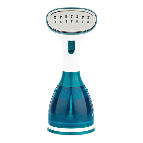 Aparat de calcat vertical cu aburi Weasy, HVP10, debit abur 32g/min, autonomie nelimitata, capacitate 280ml, incalzire rapida 30sec, oprire automata, accesorii incluse, portabil, ergonomic, albastru/alb