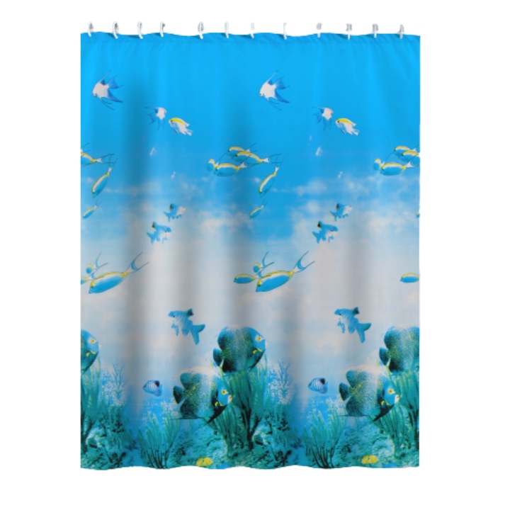 Perdea dus, model marin, 240 x 200 cm