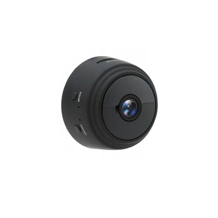 Mini camera spion, Zola®, cablu micro USB 50 cm, suport de prindere magnetic