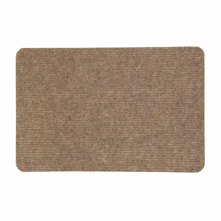 Bejárati szőnyeg 40 x 60 cm, téglalap alakú, barna