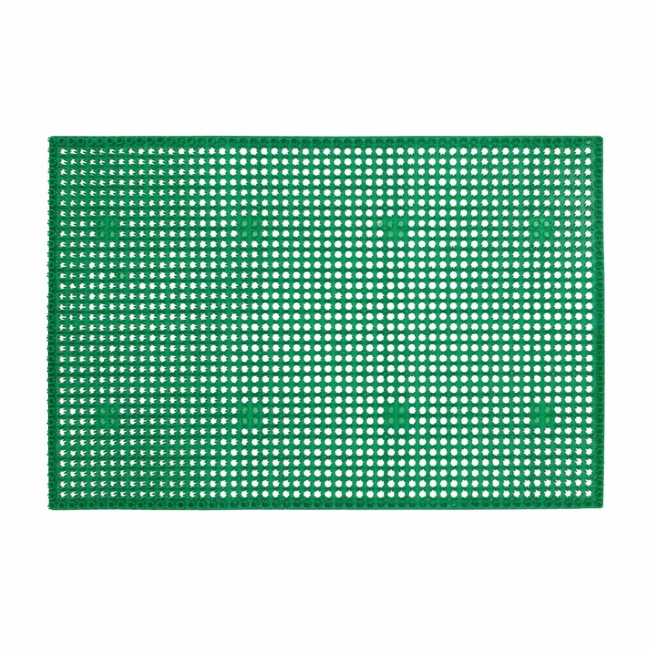 Bejárati szőnyeg 40 x 60 cm, téglalap alakú, zöld