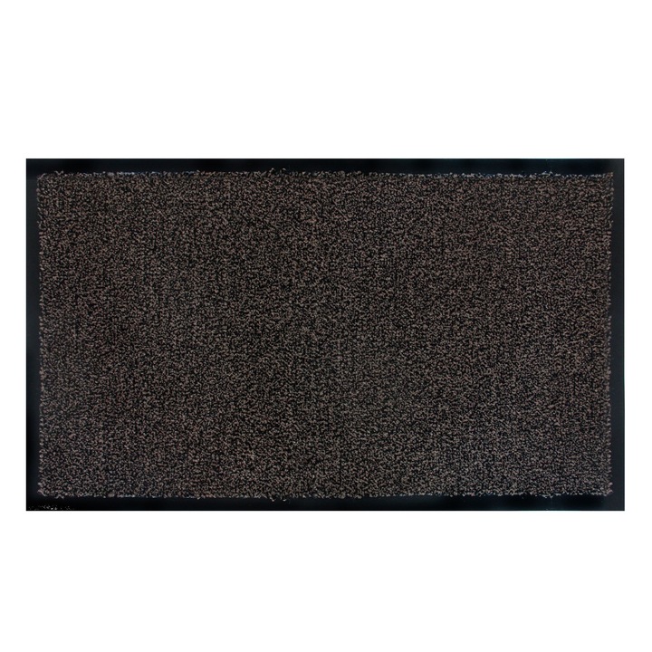 Bejárati szőnyeg 45 x 75 cm, téglalap alakú, barna