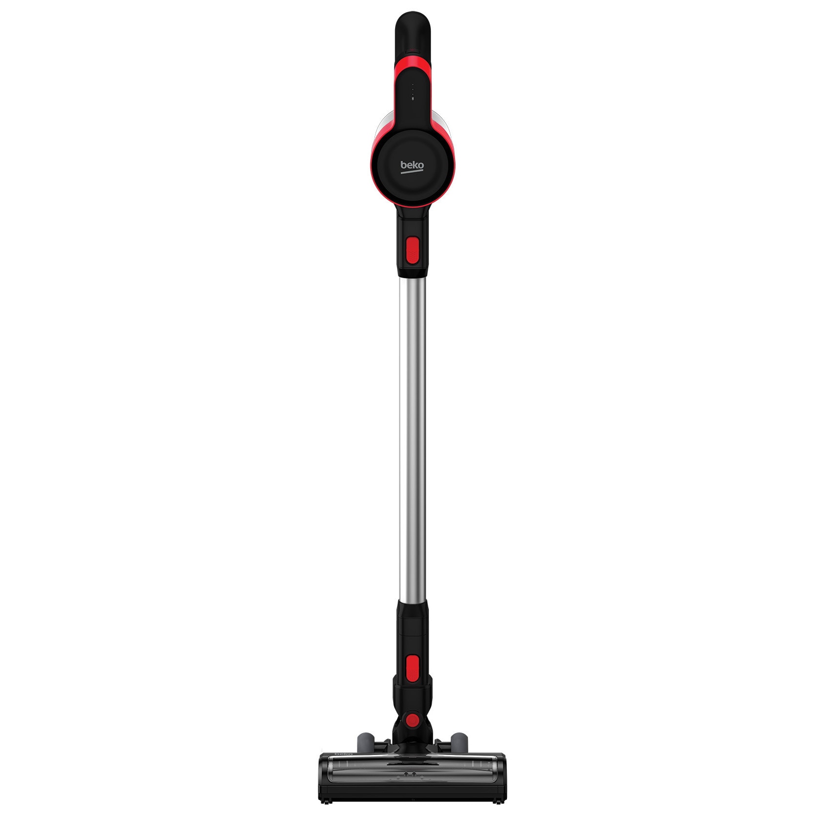 Aspirator Vertical BEKO ErgoClean VRT50121VR, 0.55l, 21.6V, Autonomie Maxima 45 min, Rosu