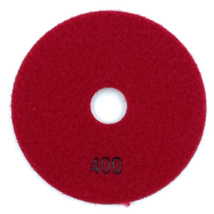 Discheta diamantata pentru slefuire umeda, granulatie 400, Ø100mm, DXDY.WETPAD.100.0400