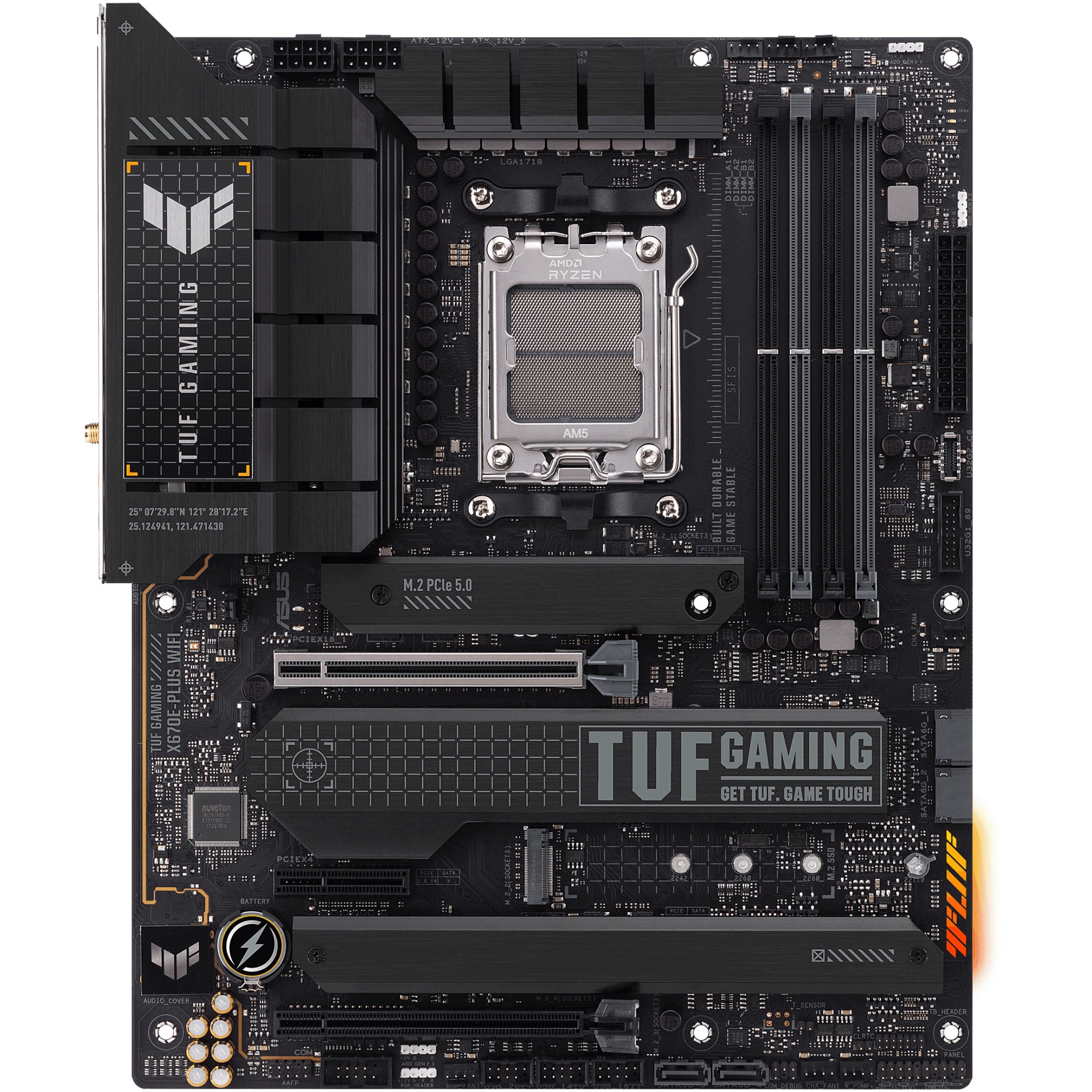 Placa de baza Asus TUF GAMING X670E-PLUS WIFI, Socket AM5