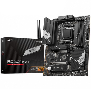 Placa de baza MSI PRO X670-P WIFI, Socket AM5