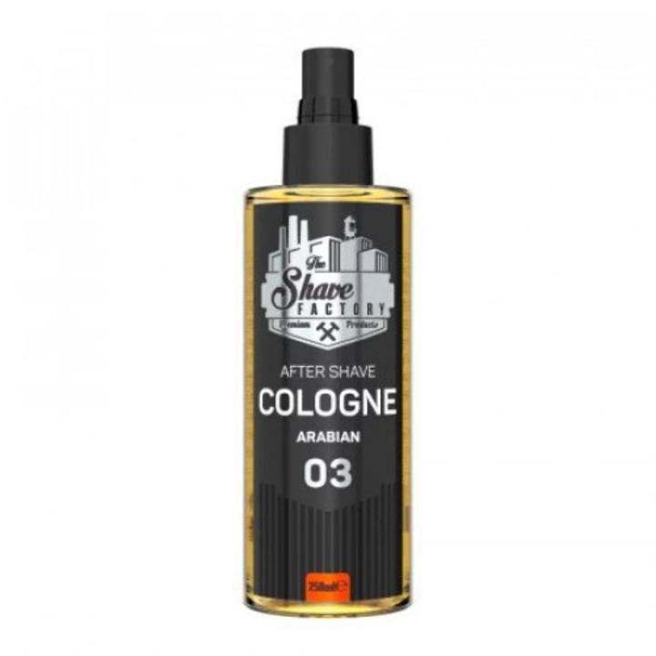 After Shave Colonie after shave 250ml, The Shave Factory Arabian 03