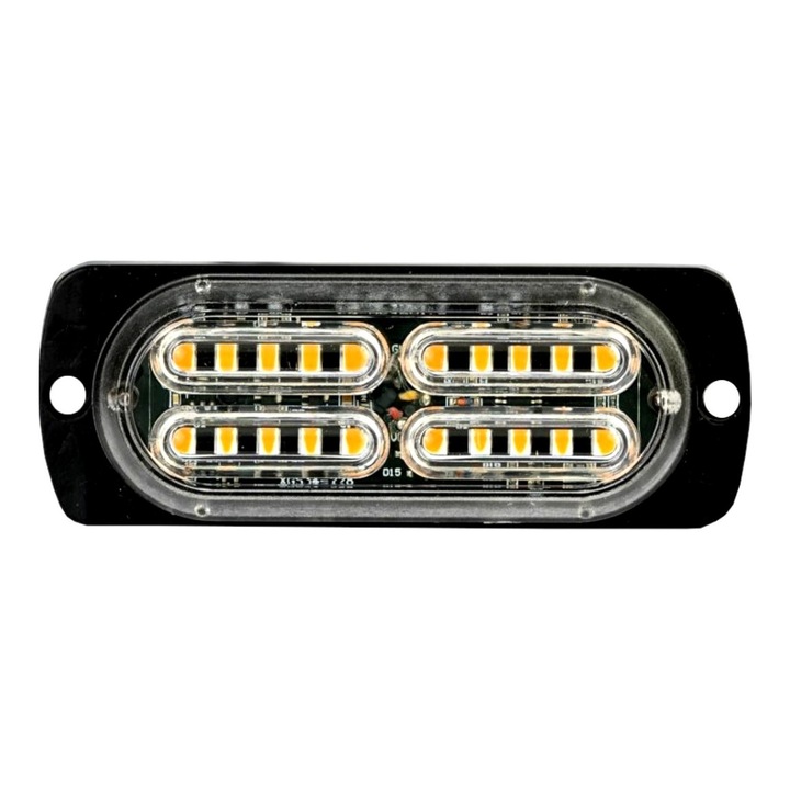 20 LED Lampa de asistenta rutiera de urgenta, lumina intermitenta galbena 12V 24V