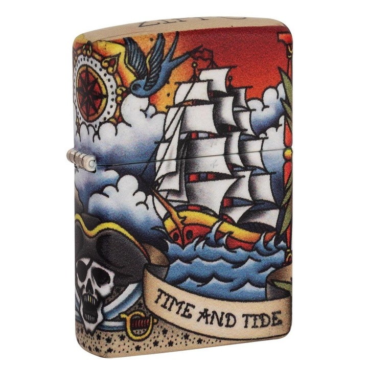 Bricheta Zippo 49532 Nautical Tattoo