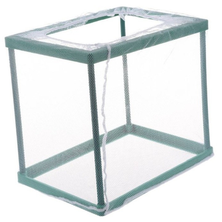 Resun elválasztó háló, Akváriumba, 170 x 125 x 135 cm, Műanyag, Fehér, Zöld