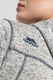 Trespass, Hanorac cu captuseala din material fleece pentru drumetii Odelia, Gri deschis melange