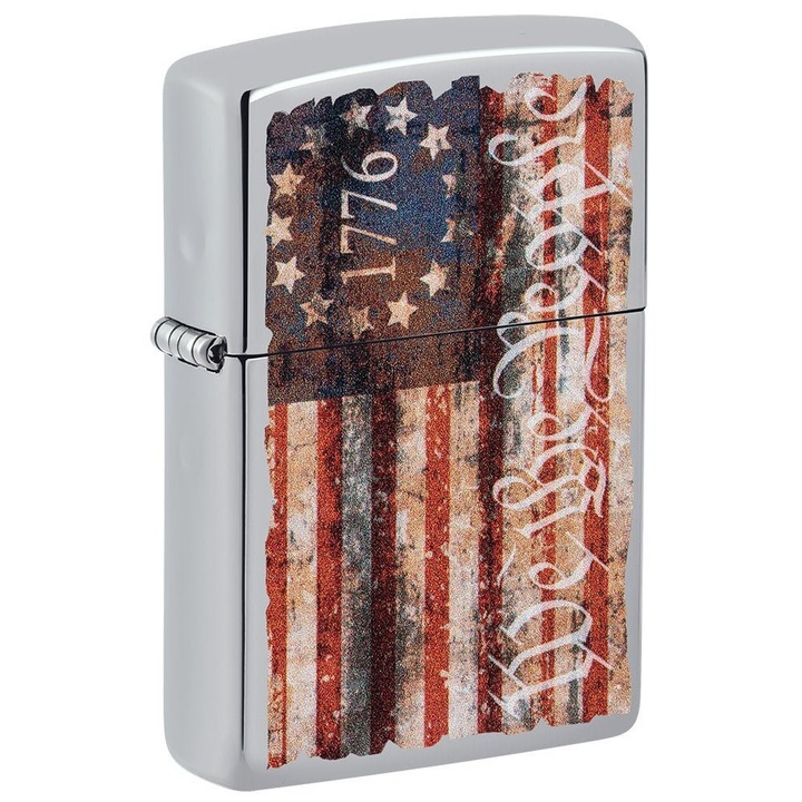 Bricheta Zippo 49779 1776 Americana Flag