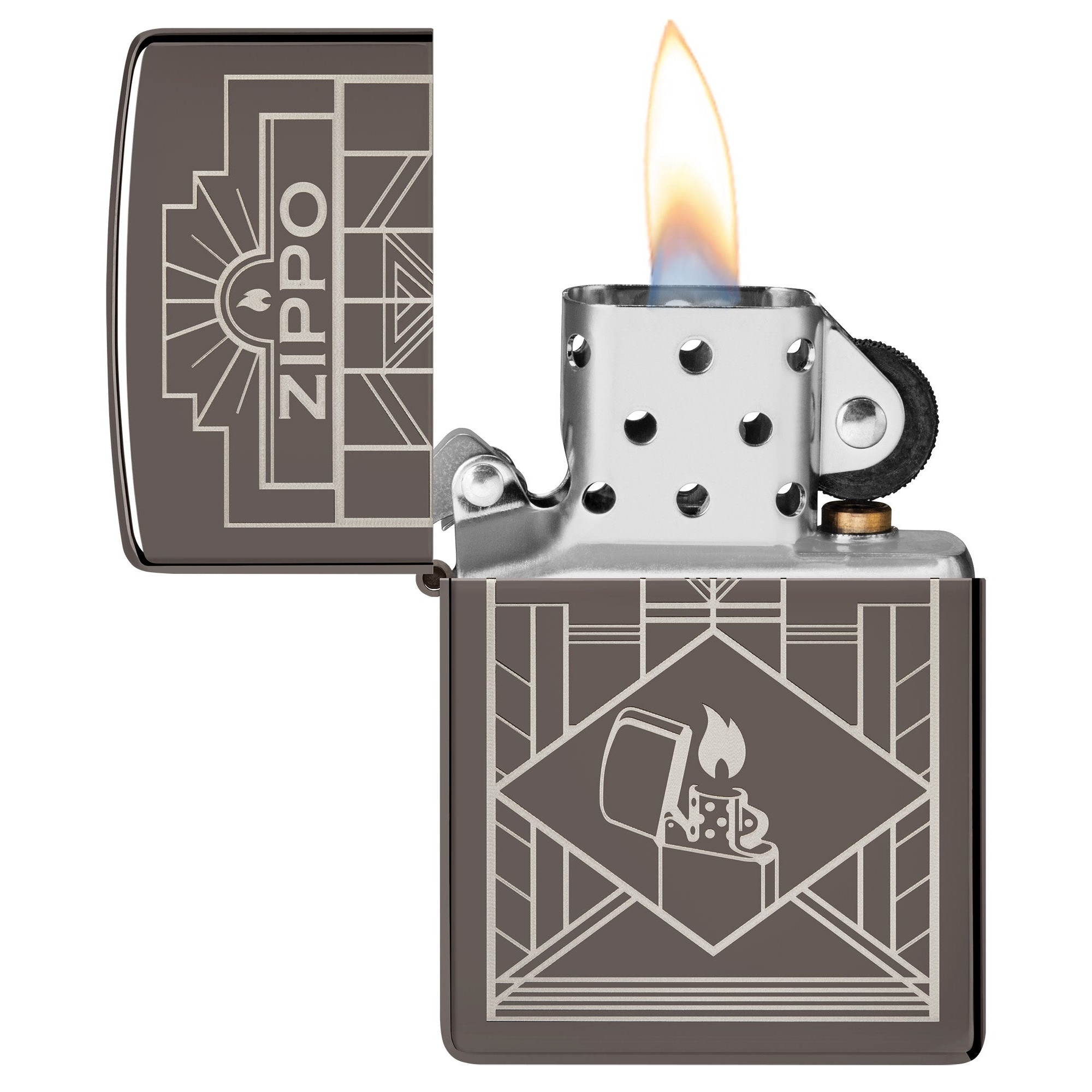 Zippo 48247 Art Deco Design öngyújtó eMAG.hu