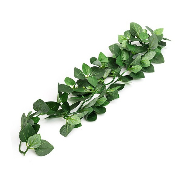 Planta artificiala pentru terariu Repti-Zoo, 40 cm, Verde