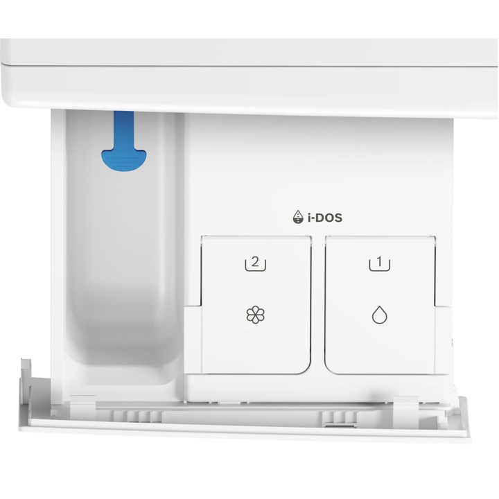 Masina de spalat rufe cu uscator Bosch WNG254A0BY, Spalare 10.5 kg, Uscare 6 kg, Clasa A, i-DOS, Iron Assist, AutoDry, Speed Perfect, Motor EcoSilence Drive, 60 cm, Alb