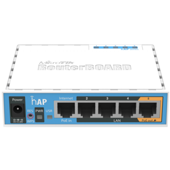 Router wireless MikroTik RB951UI-2ND, 802.11b/g/n, procesor Qualcomm Atheros QCA9531-BL3A-R 600 MHz, memorie RAM 64 MB, 5 x 10/100, PoE, RJ45, USB 2.0 Router wireless MikroTik RB951UI-2ND, 802.11b/g/n, procesor Qualcomm Atheros QCA9531-BL3A-R 600 MHz, memorie RAM 64 MB, 5 x 10/100, PoE, RJ45, USB 2.0